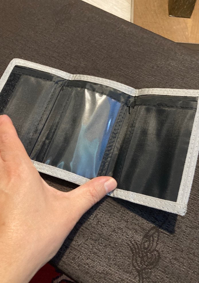 Bej Gri Baskılı Vintage Erkek Cüzdanı - Görsel 4