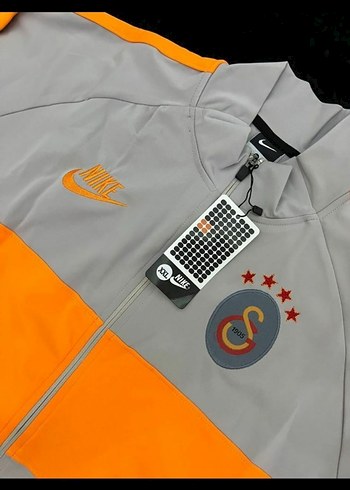 Nike Galatasaray Gri Turuncu Spor Ceket