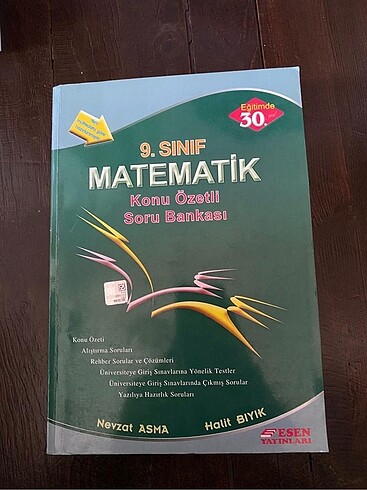  12. sınıf sayısal karışık kitap