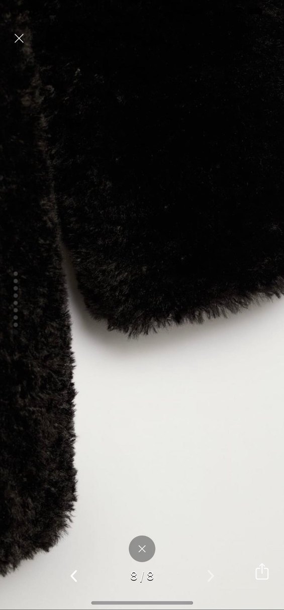 Mango pelış kaban - Görsel 3