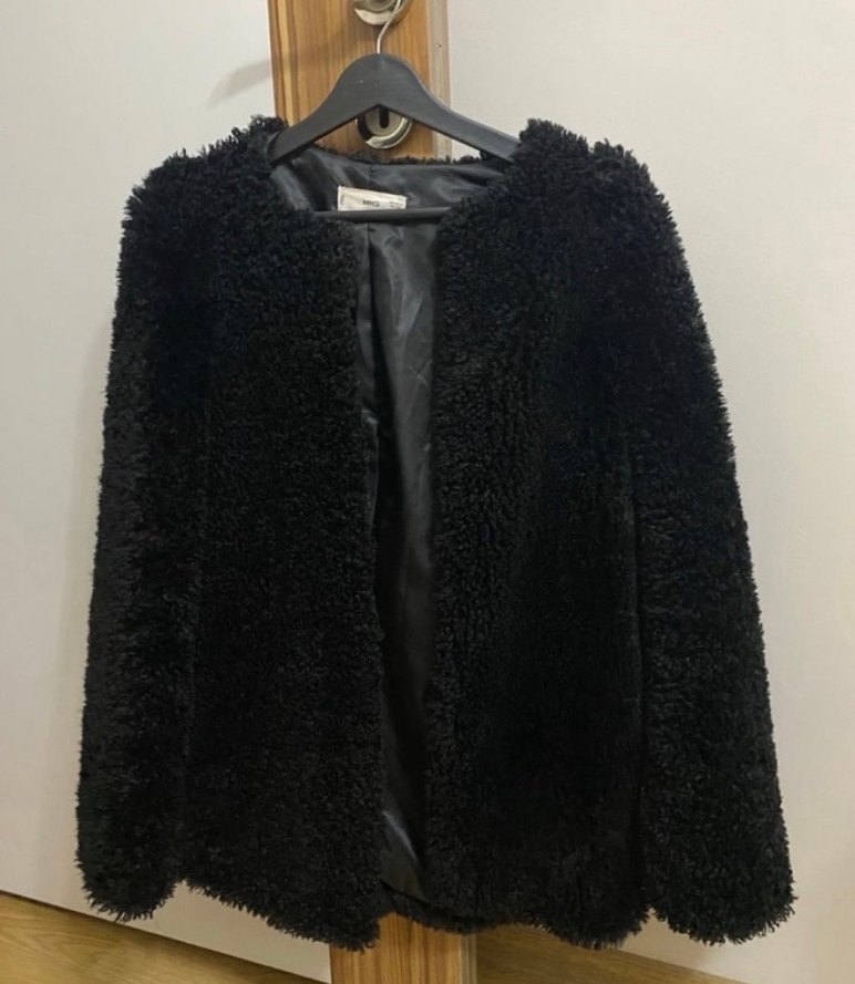 Mango pelış kaban - Görsel 4