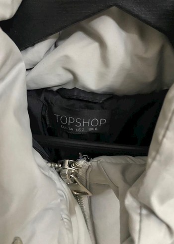 Gri Şişme Mont - Görsel 4