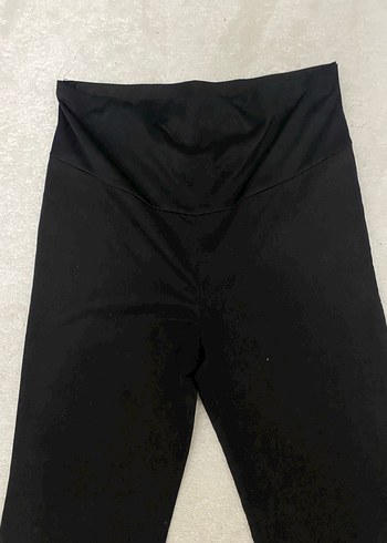 Siyah Hamile Pantolonu, Normal Boy, Rahat Kalıp - Görsel 2