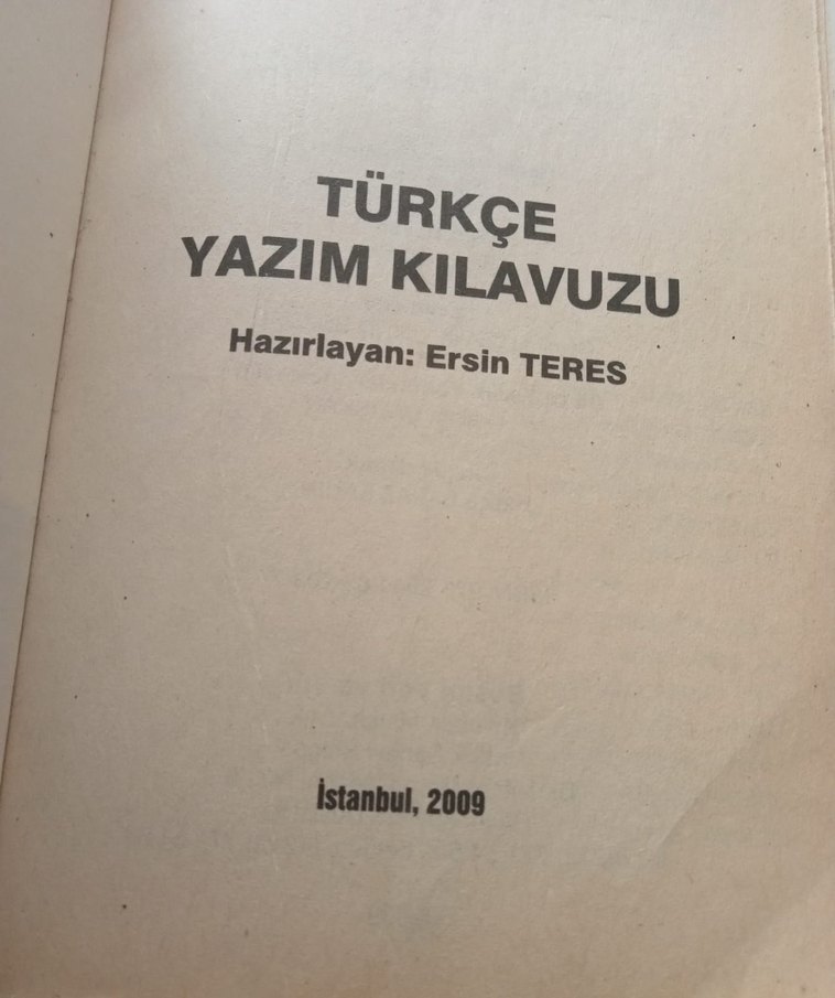 Türkçe Yazım Kılavuzu Kitabı - Görsel 2