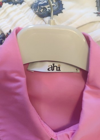 şeker Pembesi Düğmeli yazlık gömlek - Görsel 2