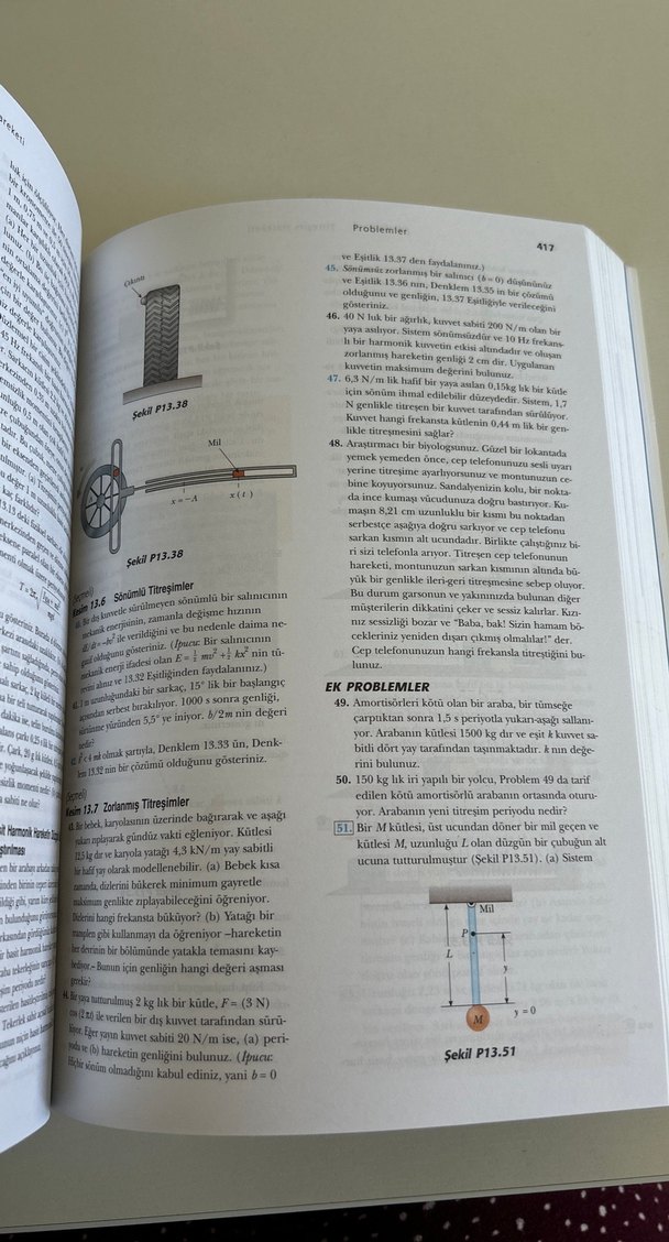 Fizik 1 - Mekanik, Mekanik Dalgalar, Termodinamik - Görsel 5