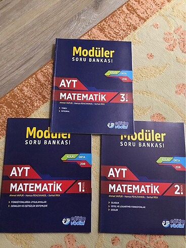 Modüler ayt matematik fasikülleri