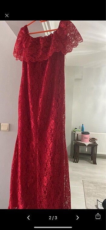xl Beden Balık güpür elbise