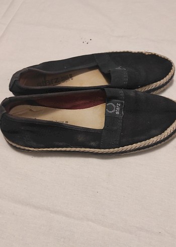 Siyah Erkek Espadril Ayakkabı - Görsel 2