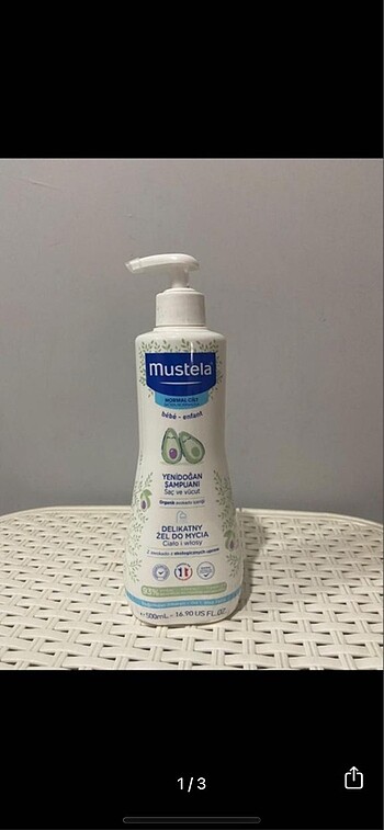 Mustela şampuan