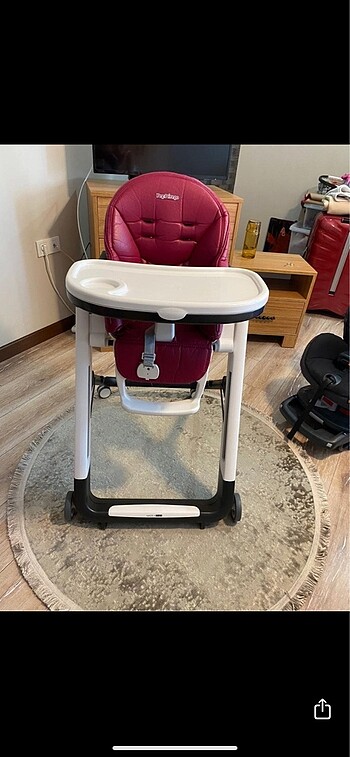 Peg perego markalı mama sandalyesi