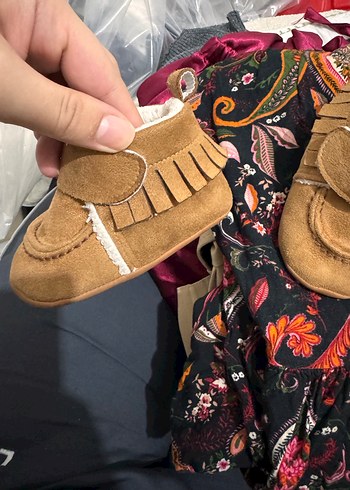 Kahverengi Kürklü Erkek Bebek Botu - Görsel 2