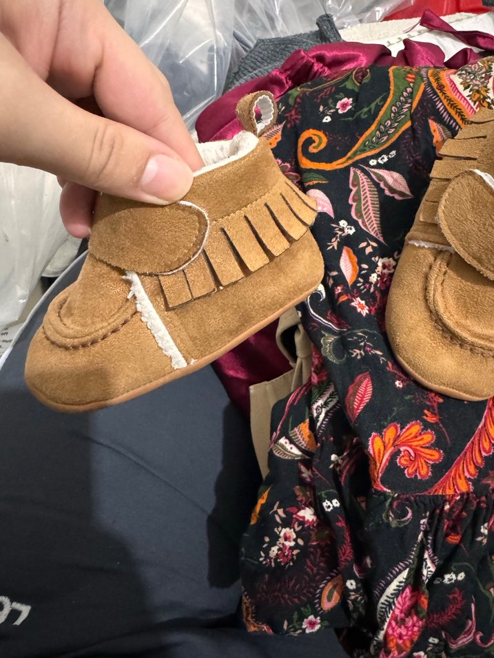 Kahverengi Kürklü Erkek Bebek Botu - Görsel 2