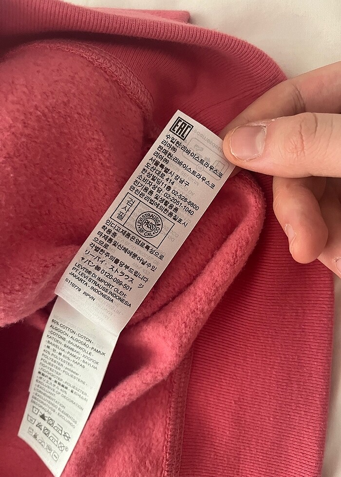 Levis Kadın Sweatshirt — görsel 4/5