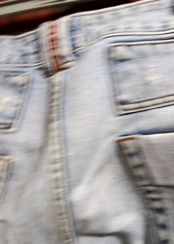 Mavi Rahat Kesim Midi Boy Kadın Kot Pantolon - Görsel 10