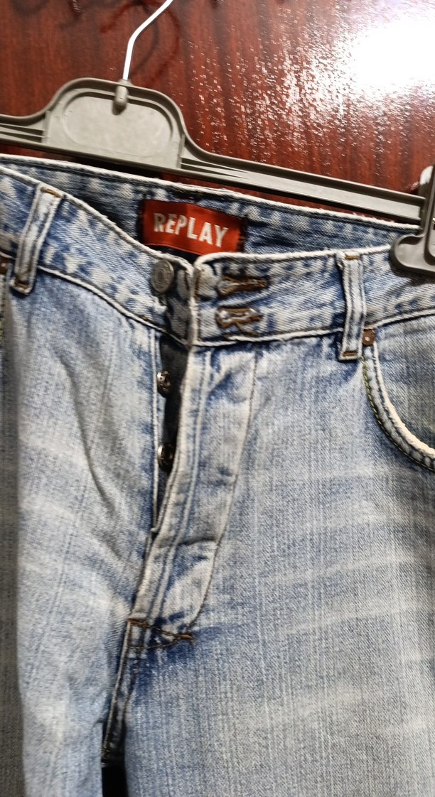 Mavi Rahat Kesim Midi Boy Kadın Kot Pantolon - Görsel 4