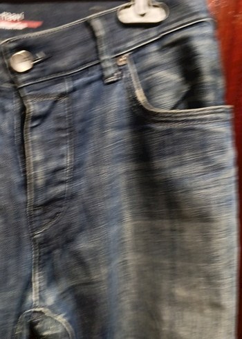 Gri Mavi Erkek Kot Pantolon - Görsel 4