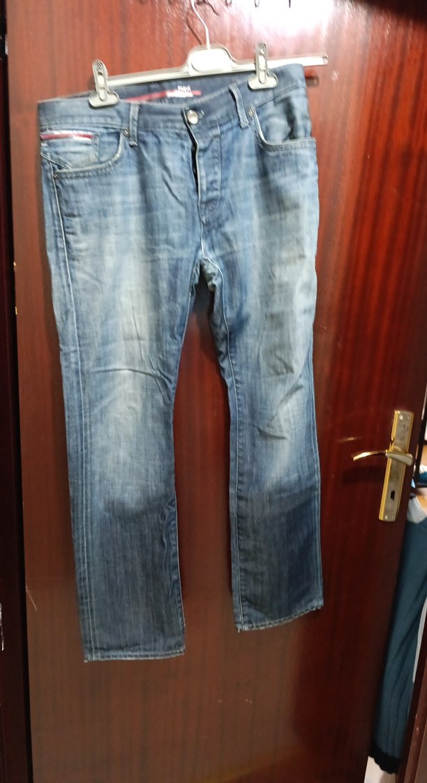 Gri Mavi Erkek Kot Pantolon - Görsel 5