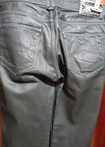 siyah kot pantolon - Görsel 10