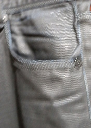 siyah kot pantolon - Görsel 6