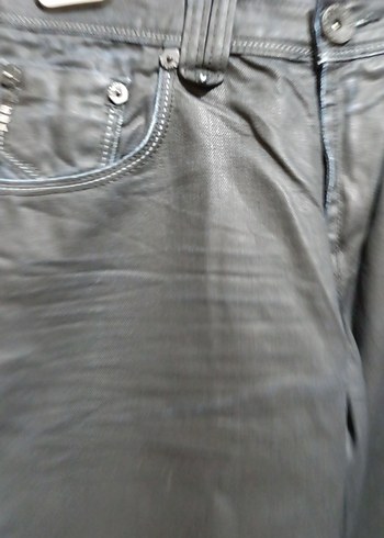 siyah kot pantolon - Görsel 4