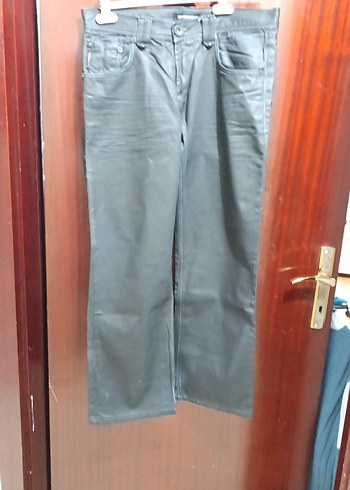 siyah kot pantolon - Görsel 2