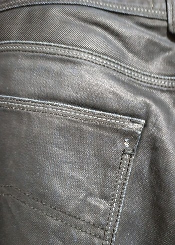 siyah kot pantolon - Görsel 12