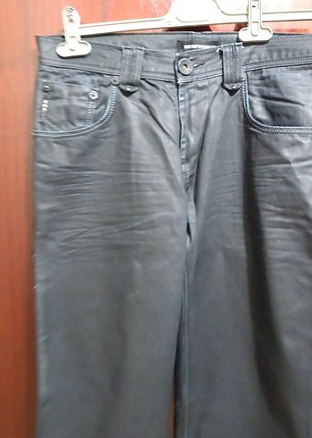 siyah kot pantolon - Görsel 3