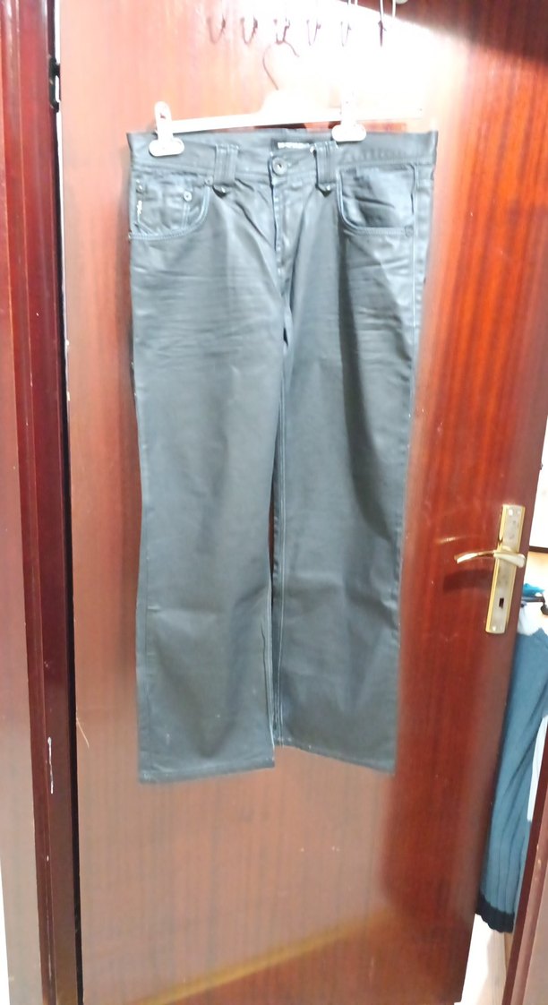 siyah kot pantolon - Görsel 2