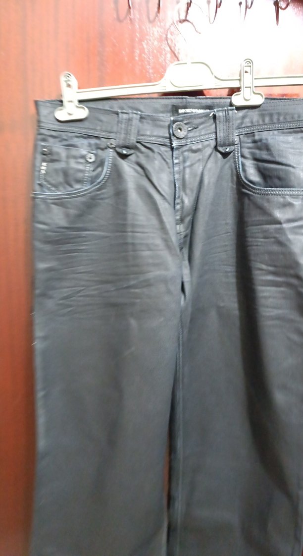 siyah kot pantolon - Görsel 3