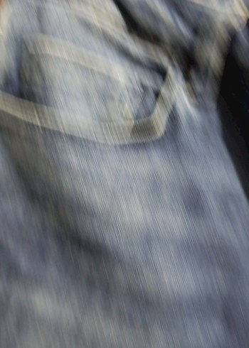 Nakışlı Kadın Mavi Denim Pantolon - Görsel 6