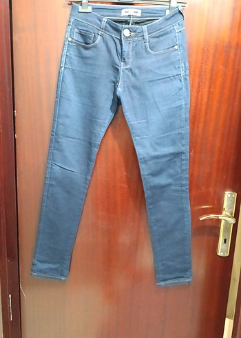 lacivert i Kot Kadın Jean - Regular Fit - Görsel 2