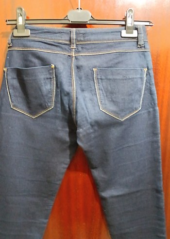 lacivert i Kot Kadın Jean - Regular Fit - Görsel 10