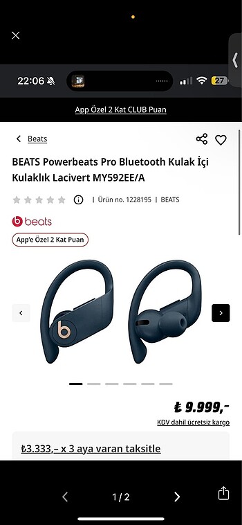 Beats- powerbeats pro orijinal