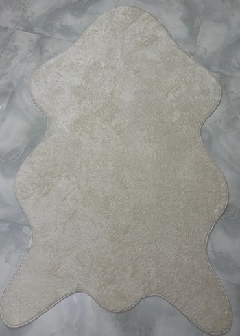 Bej Gri Modern Düz Halı - Görsel 2