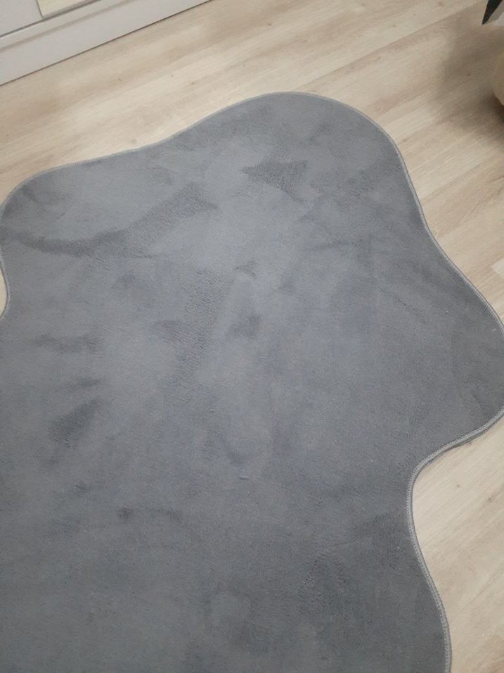 Gri Dalgalı Modern Halı - Görsel 2