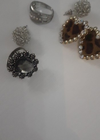 Leopar Desenli Boncuklu Bohem Takı Seti - Görsel 2