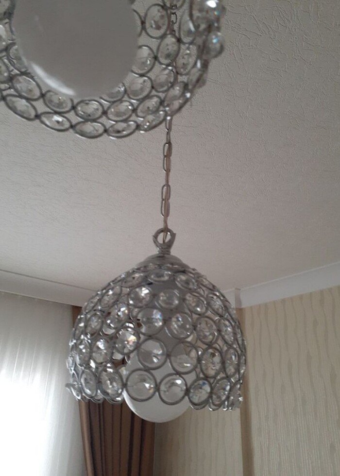 2 li kristal avize - Görsel 2