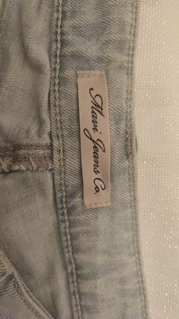 Kadın Gri Mini Denim Şort - Görsel 3