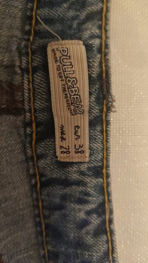 jın Tokalı Denim Mini Etek - Görsel 3