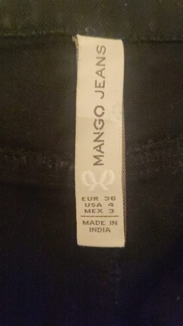 Siyah Fermuarlı Kadın Midi Kot Şort - Görsel 3