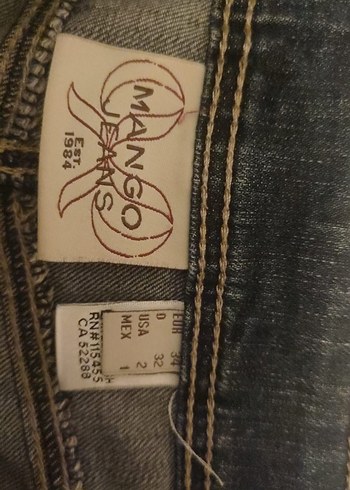 Gri Mini Kot Şortlu Kemer Detaylı - Görsel 4