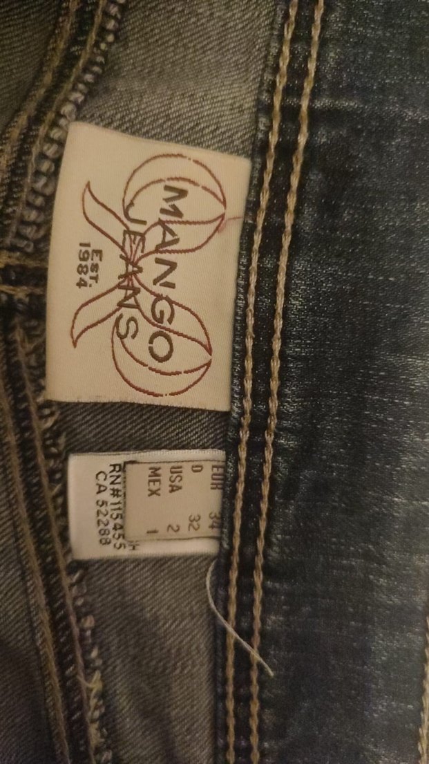 Gri Mini Kot Şortlu Kemer Detaylı - Görsel 4