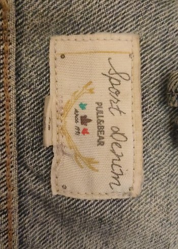 Düğmeli Gri kot Ceket - Görsel 3