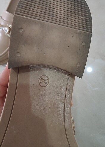 39 Beden ten rengi Renk Klasik ayakkabı