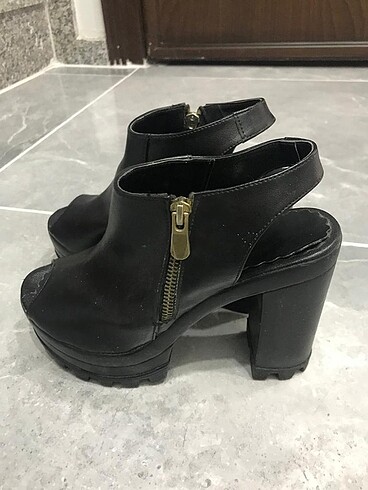 Platform topuk ayakkabı