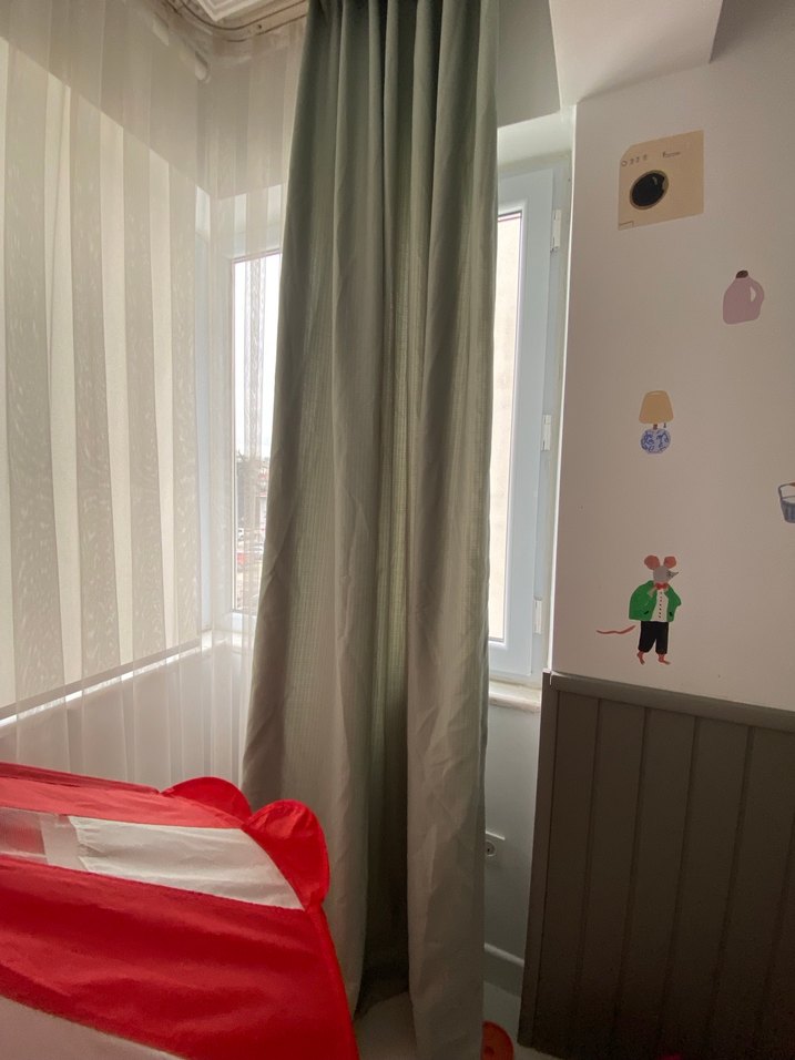 Modern Klasik su yeşili fon perde - Görsel 3