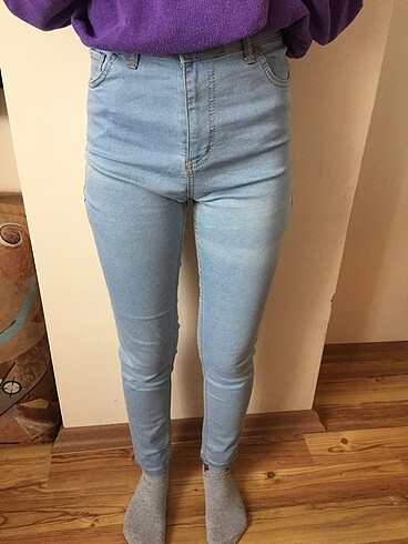 yüksek bel kot jeans