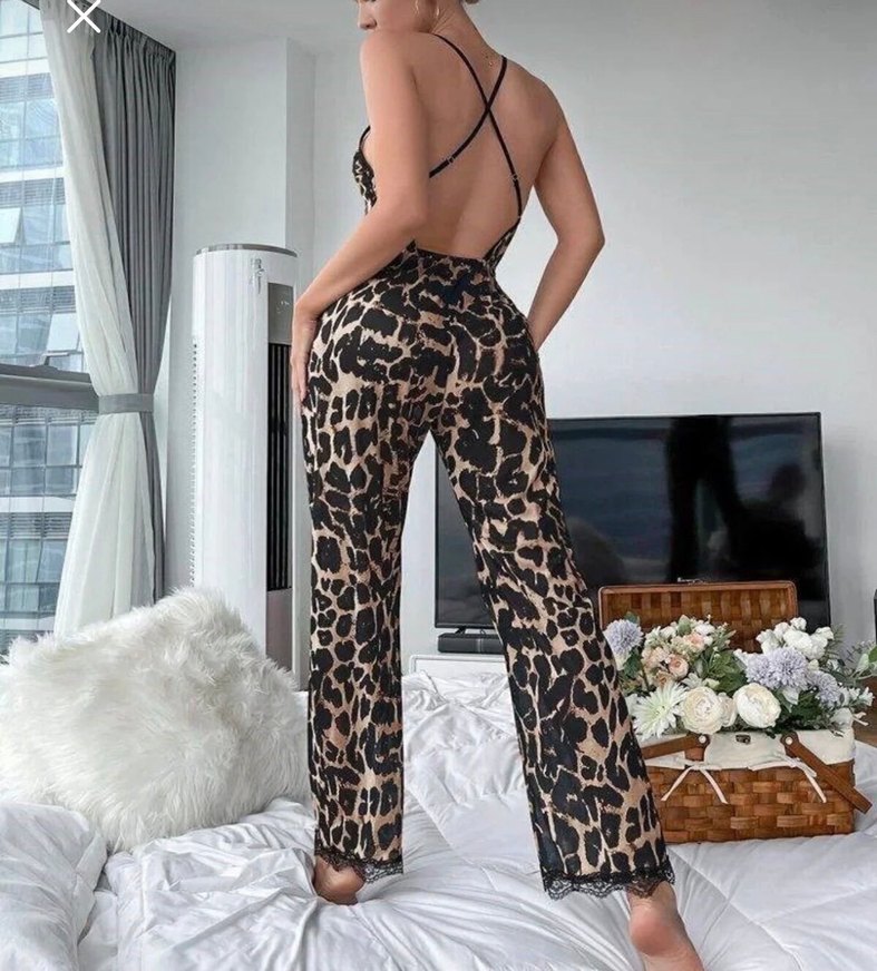 Tulum sırt detaylı pijama - Görsel 2