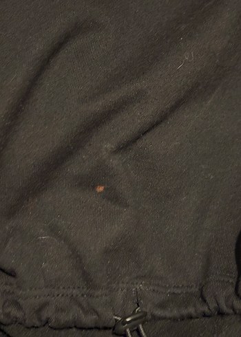 Siyah Fermuarlı Kadın Sweatshirt - Görsel 2